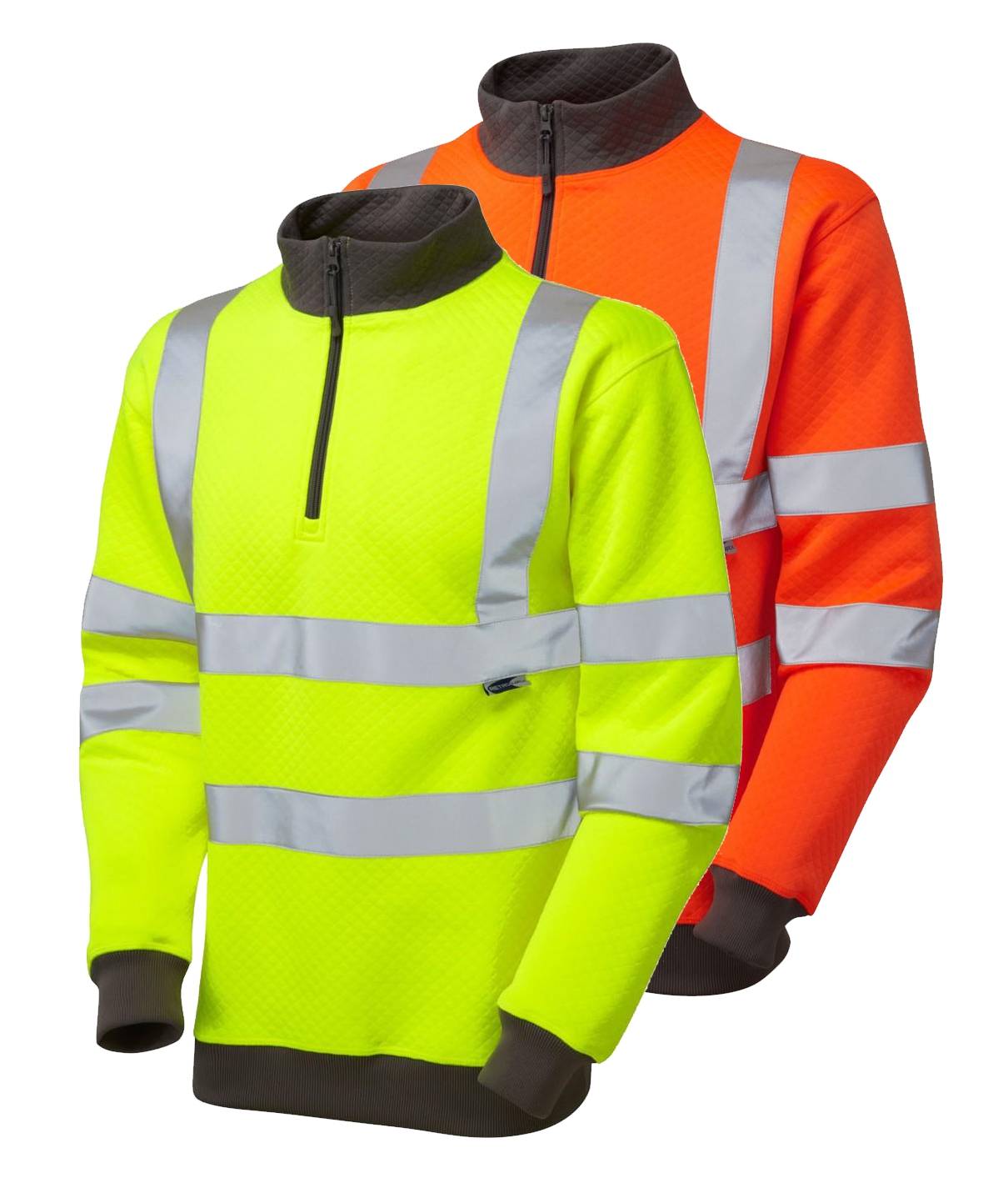 hi vis quarter zip