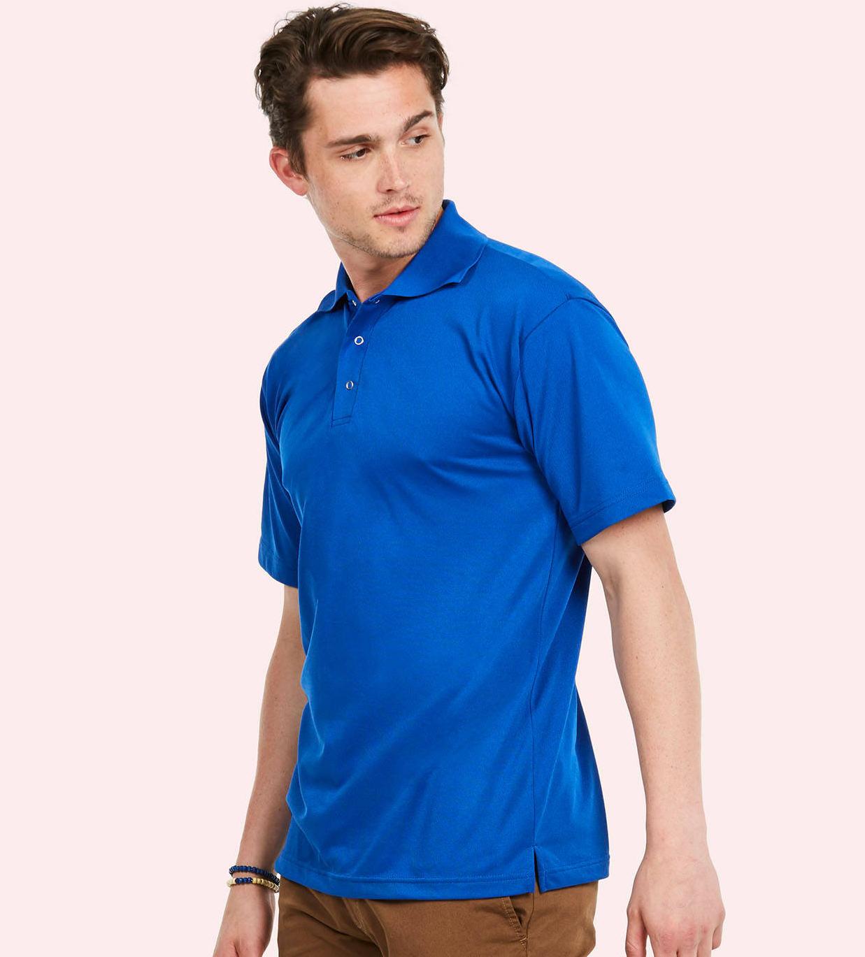 Uneek UC121 Processable Polo Shirt 100/% Breathable Low Linting For Food Industry