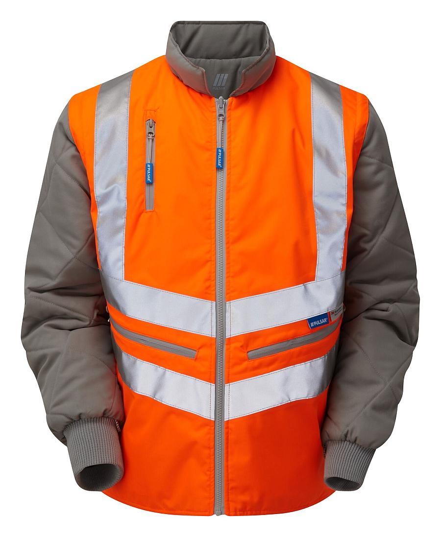 dickies hi vis bodywarmer