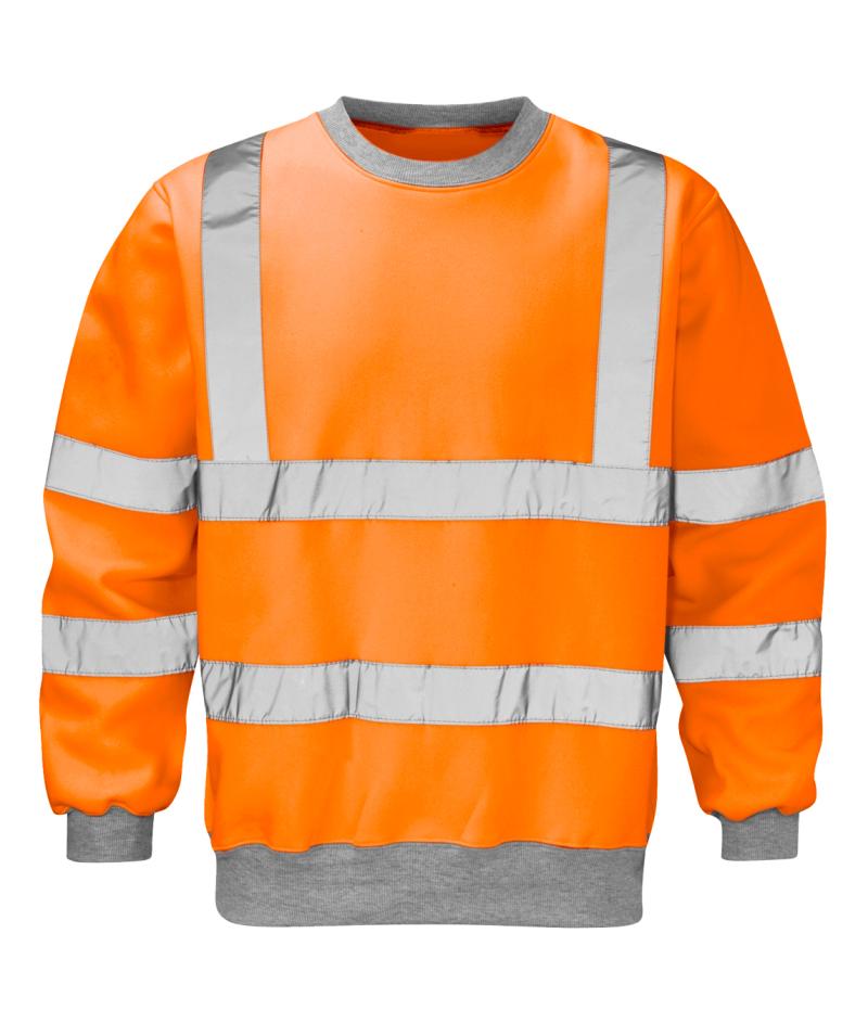 hi vis hoodies orange