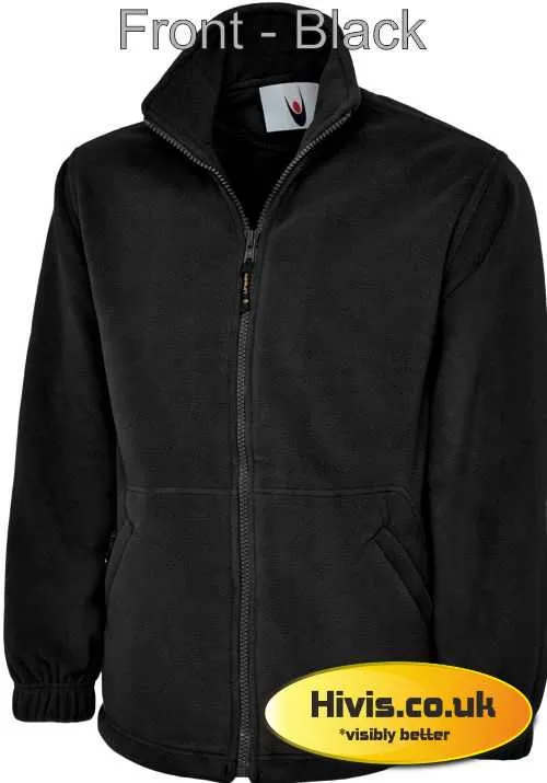 Uneek fleece jackets clearance