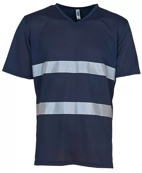 V neck hi vis t shirt sale
