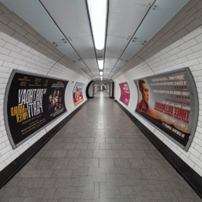 Poster on an outdoor wall