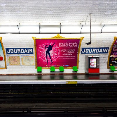 Outdoor advertising poster