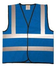 Coloured Hi vis vests