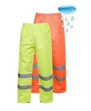 Waterproof Hi Vis Overtrousers