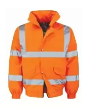 Orange HI Vis Bomber Jackets on Sale