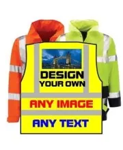 Personalised custom hi vis clothing