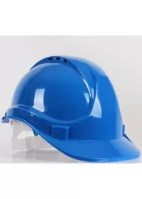 Blue vented safety helmet bnlackrock 7000