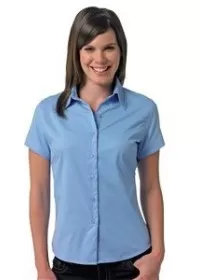 Russell J917F Women's short sleeve twill shirt