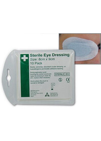Sterile Adhesive Eye Pad Dressing D3904 (Pack 10)