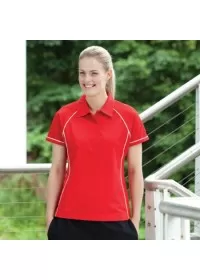 Finden & Hales LV371 Ladies Piped polo