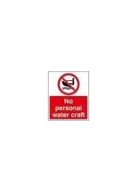 No personal watercraft sign