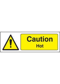 Danger hot sign
