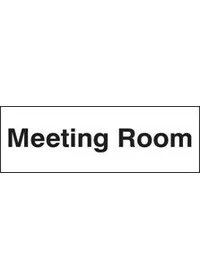 Meeting Room sign