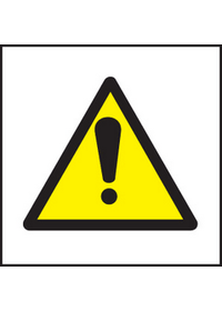 Danger symbol sign