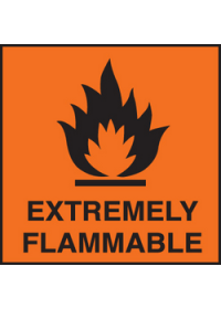 Extremely Flammable sign