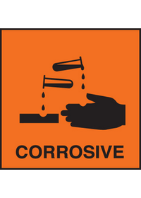 Corrosive sign