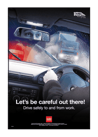 Safety let's be careful poster 58995