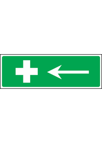 First aid left symbol sign