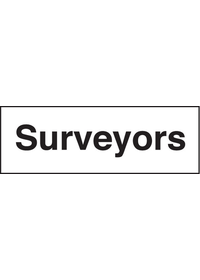 Surveyors sign