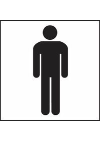 Gents symbol sign