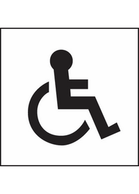 Disabled symbol sign