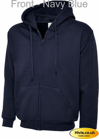 Uneek UC504 Adults Full Zip Hooded Sweatshirt