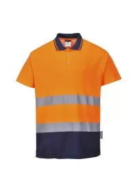 Portwest S174 Two Tone Cotton Comfort Polo