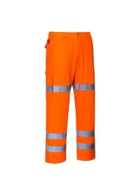Portwest RT49 HiVis Three Band Combat Trousers