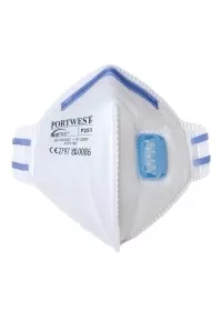Portwest P251 FFP2 Valved Fold Flat Mask pack 20