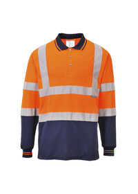 Portwest S279 Two Tone Long Sleeved Polo