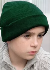 Kids Embroidered Beanie Hat
