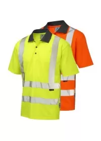 Hi Vis Polo Shirt Coolviz Leo P02