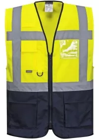 Personalised Portwest C476 Warsaw Executive Vest