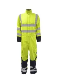 Two Tone Inherent FR Hivis Coverall Orbit