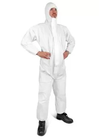 Type 5/6 Dispoable coverall White
