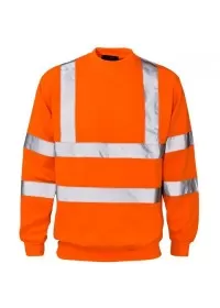 Orange Hi Vis Sweatshirt Supertouch 56881