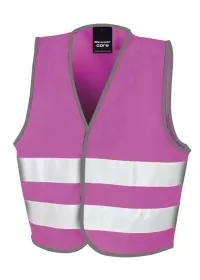 Kids Pink Hi Vis Safety Vest R200J