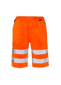 Orange Hi Vis Shorts Supertouch