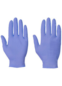 Blue Nitrile disposable Powder Free Gloves