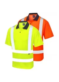 Hi Vis  Polo Shirt Leo P01