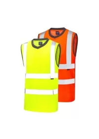 LEO VO1 Hi Vis Sleeveless T Shirt