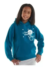 Childs Embroidered Hoodie Uneek UC503