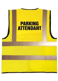 Parking Attendant Printed Hi Vis Vest