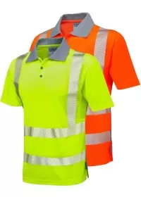 Leo Coolviz  Hivis Polo Shirt P03