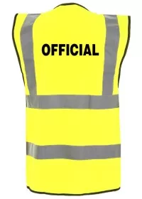 Hi Vis vest with OFFICIAL