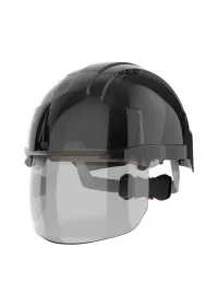 JSP EVO VISTAshield Vented Helmet Black - Smoke