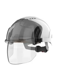 JSP EVO VISTAshield Vented Helmet Black - Smoke