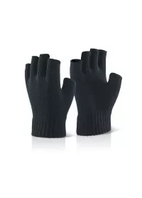 Fingerless Gloves Black FLMBL01